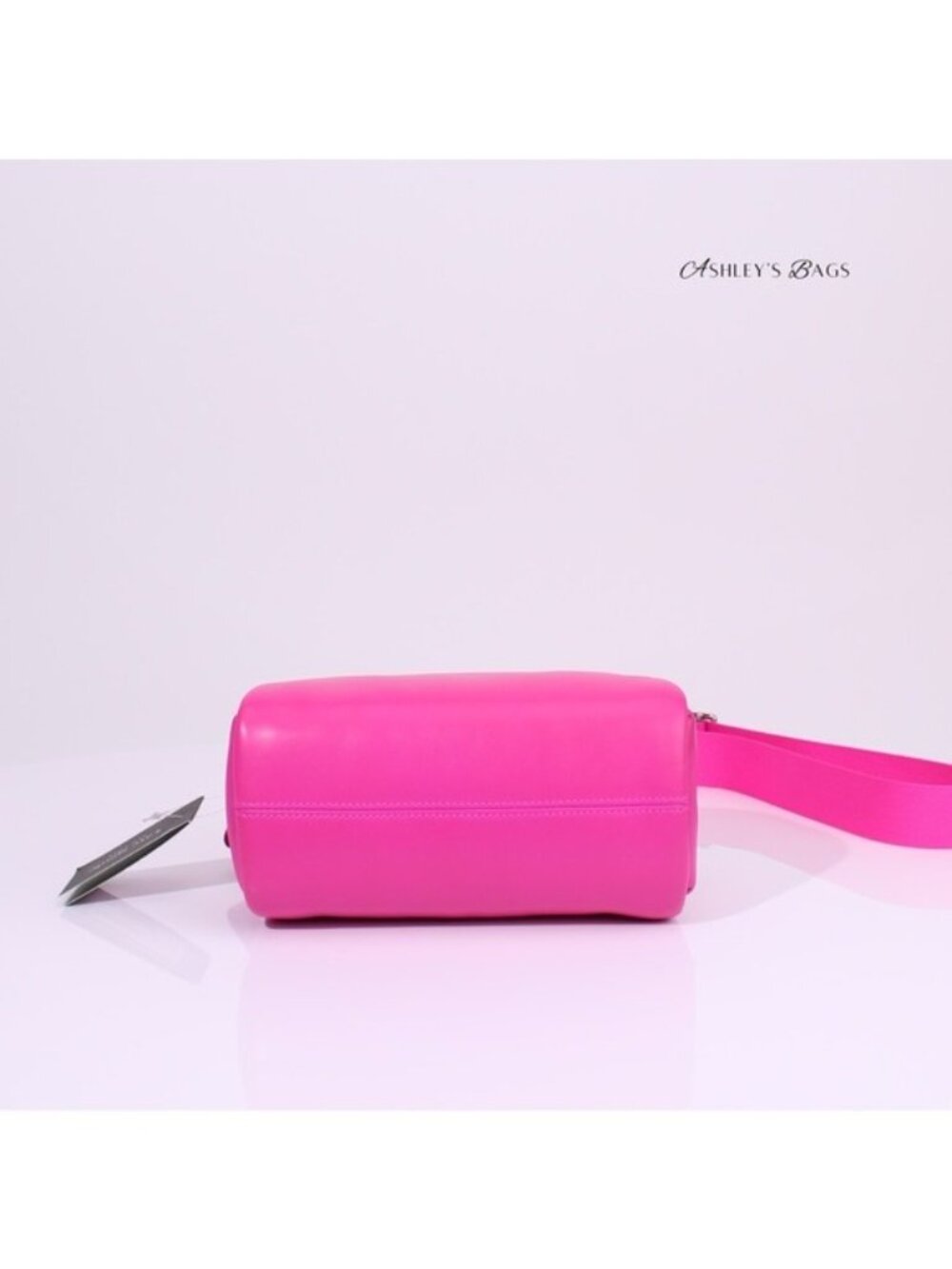 Kate Spade Puffed Satchel Crossbody In Pink Vivid Snapdragon - Picture 7 of 8